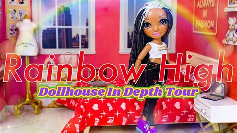 rainbow dollhouse|rainbow high doll house replacement parts.